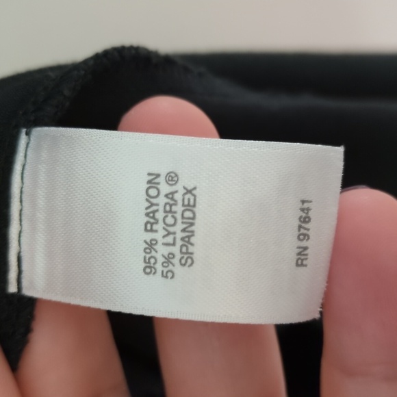 J. Jill Wearever Collection Stretch pleated front & back Black Long Sleeve Dress - Picture 5 of 8